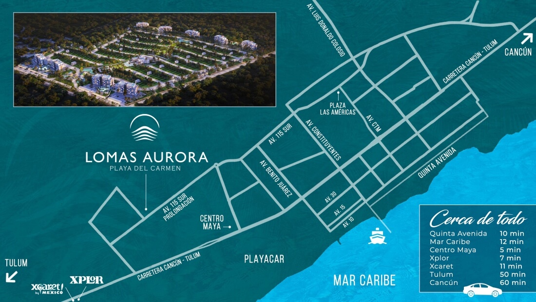 Playa del Carmen Land Lots for Sale